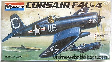 Monogram 1/48 Corsair F4U-4 - VF-61 from USS Midway (1949) - Bagged - (F4U4), 6833 plastic model kit